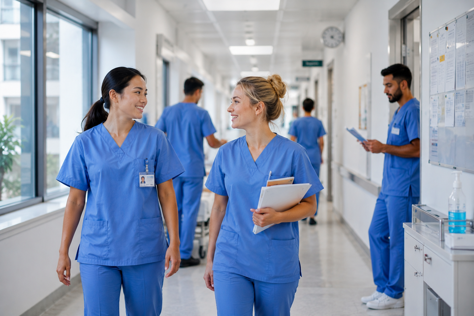 International nurse deciding between adaptation course and knowledge exam recognition pathways in Germany
